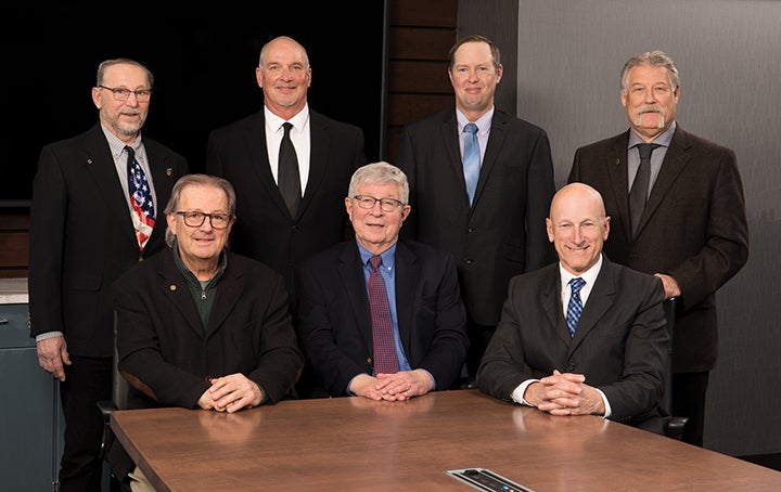 2022 Lake Country Power board members posing for photo