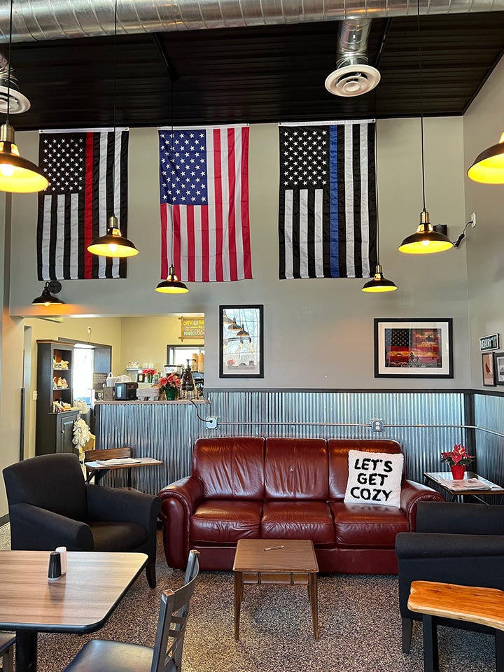 Inside of Cozy Cove