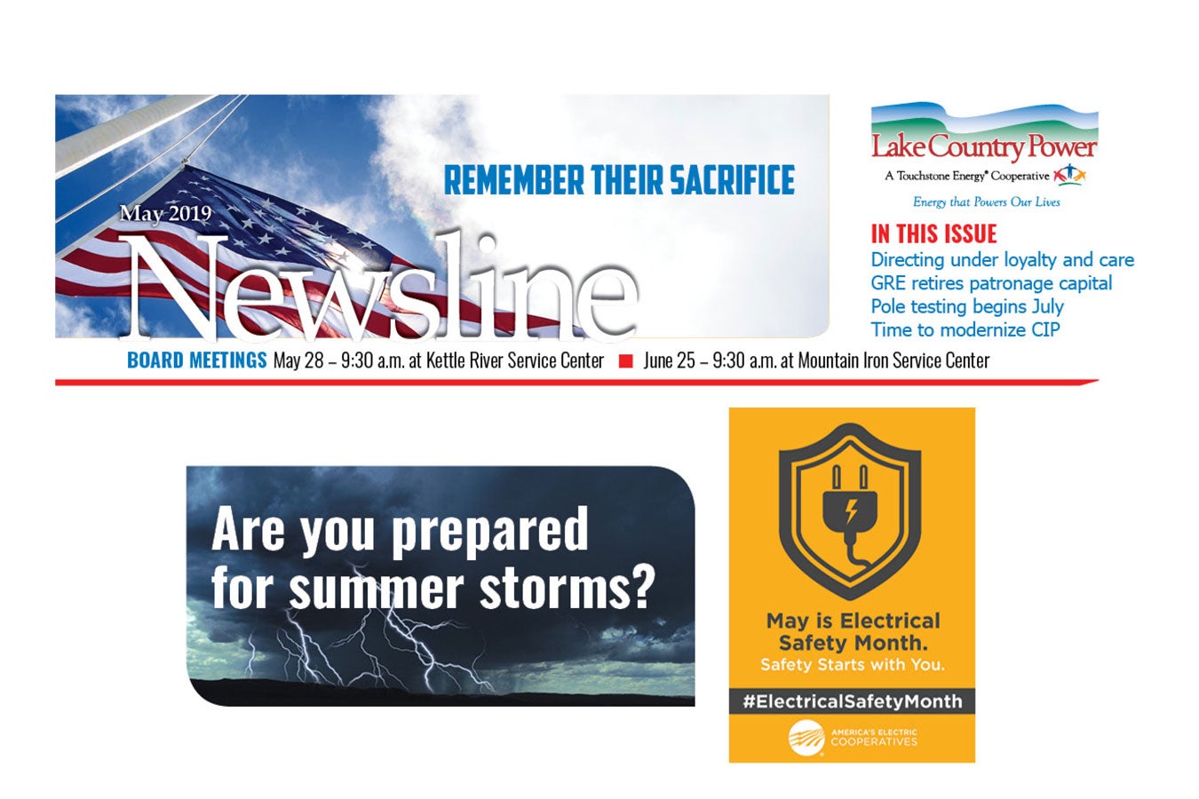 Newsline promotion May